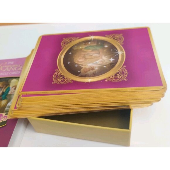 Vtg Romance Angels Oracle Cards Deck & Guidebook by Doreen Virtue OOP Original - Picture 4 of 11